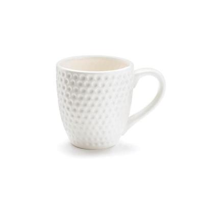 custom logo shaped ceramic coffee golf ball mug picture 1