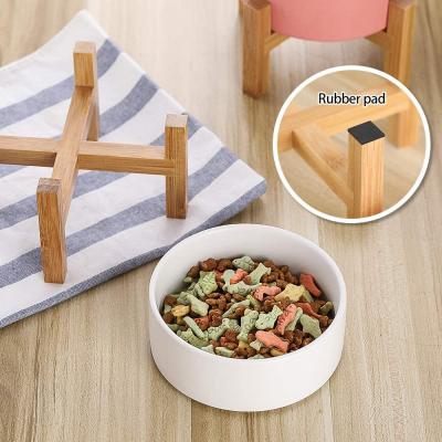 Elevated Raised Feeder Cat pet water food Bowls picture 4