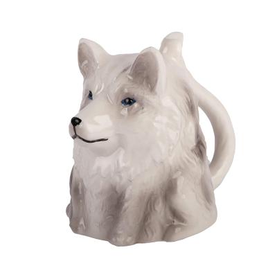 Custom Ceramic Wolf Coffee Mug thumbnail