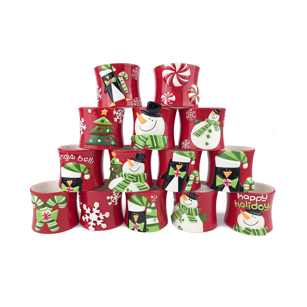 christmas candle jars candle holder container