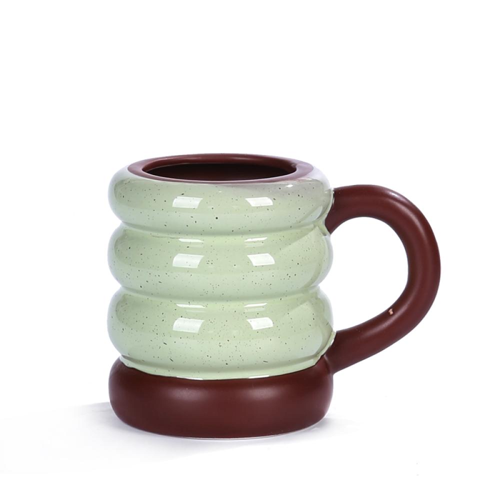 2023 spring Ceramic doughunt tire coffee mug picture 3