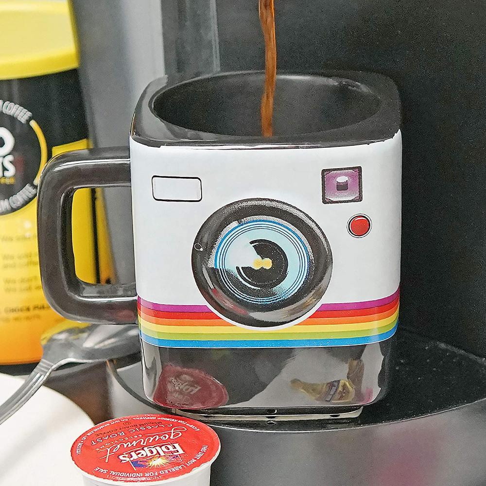 custom unique ceramic camera lens coffee mug picture 3