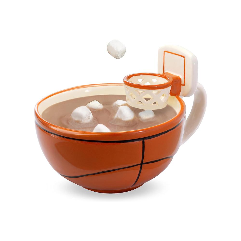 Large Best Ceramic Hot Chocolate Basketball Mug
