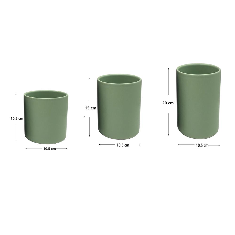 Small Black Ceramic Container Storage Bottles Jars picture 2