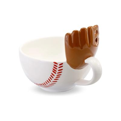 creative baseball ceramic coffee mugs thumbnail
