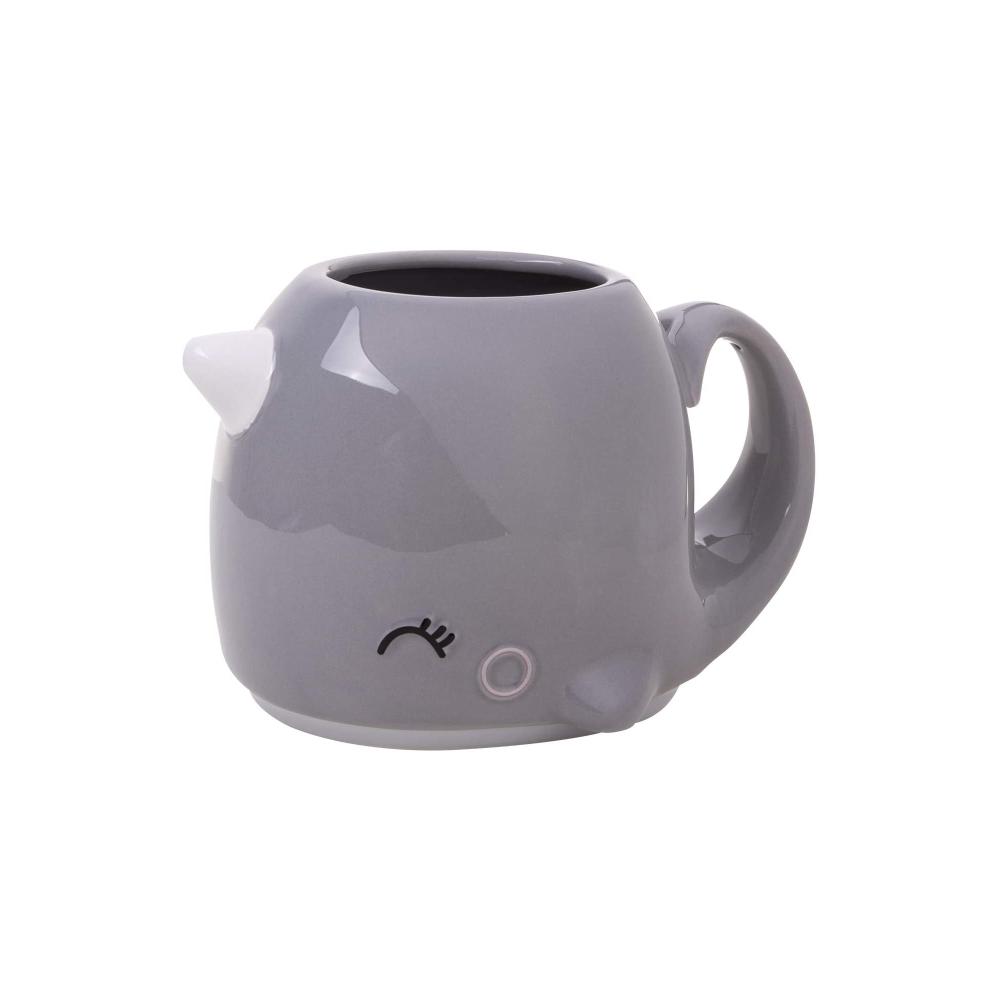 kids whale narwhal ceramic coffee milk mug