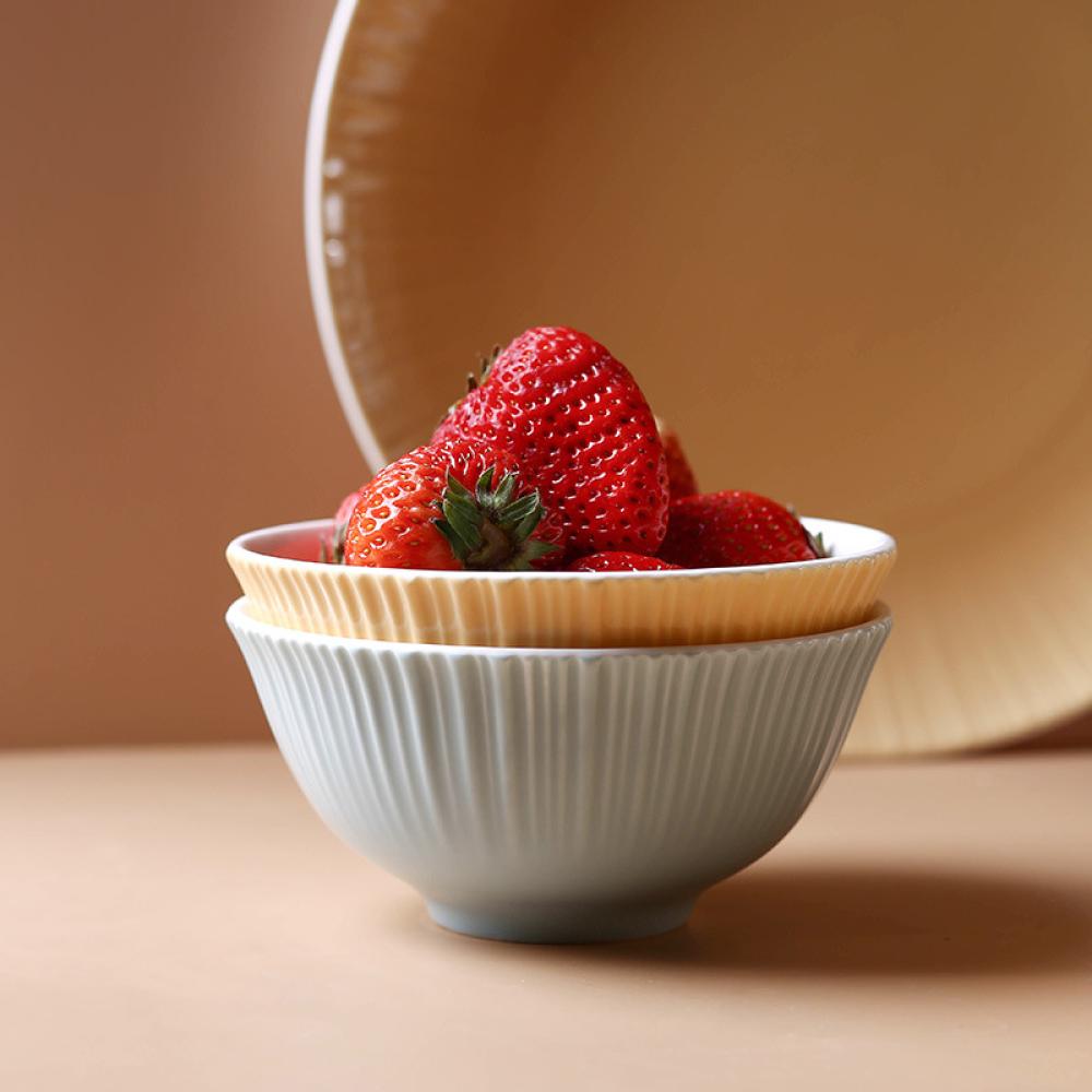 stoneware ceramic cereal decorative fruit food salad bowls picture 3