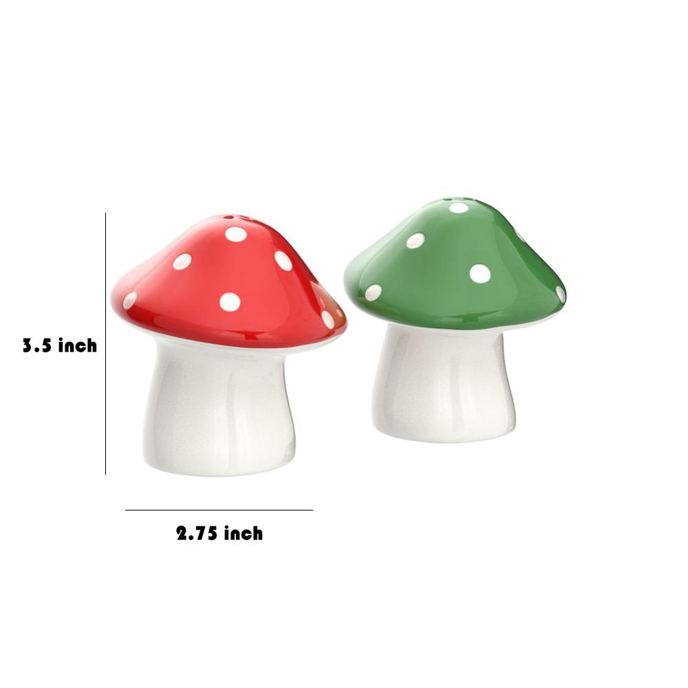 shaped cute mushroom salt and pepper shakers wholesale picture 2