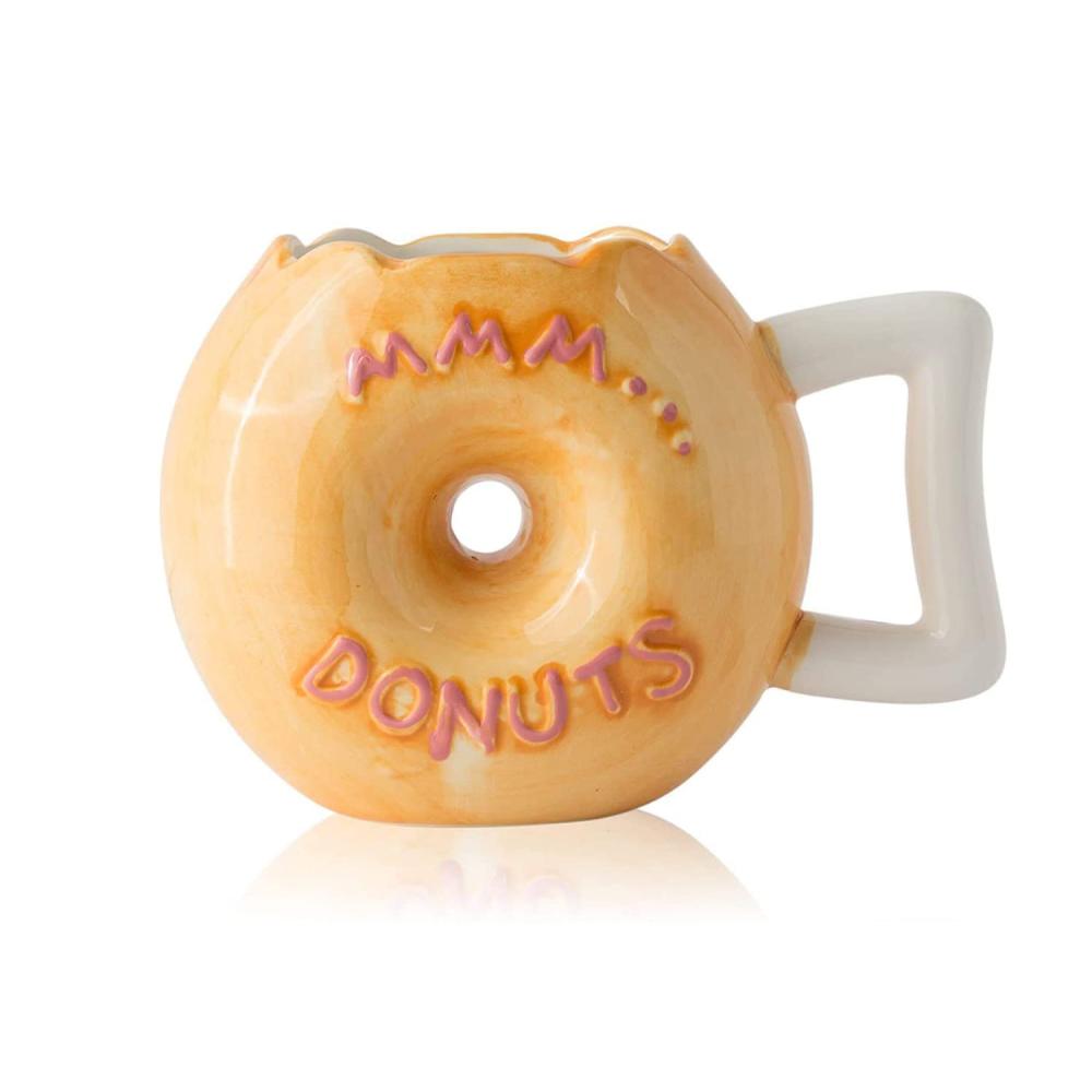 Funny Large ceramic donuts Best Cup coffee mug picture 2