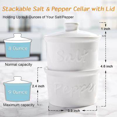 Salt And Pepper Container With Lid For Kitchen picture 4