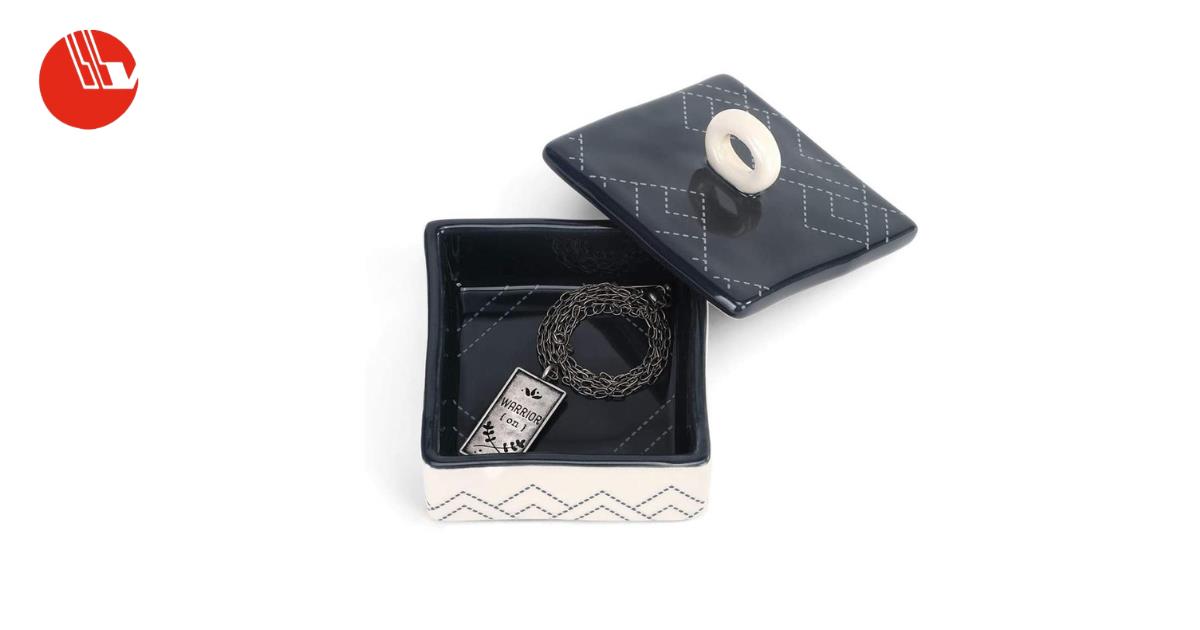 ceramic jewelry box