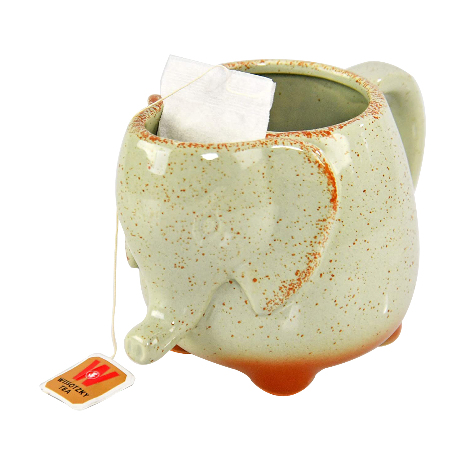 Creativos Elephant Shaped Stoneware Tea Mug