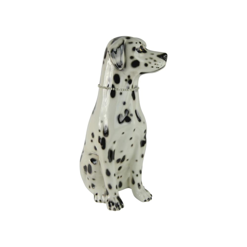 Ceramic Dog Dalmatian Statue Figurine picture 2