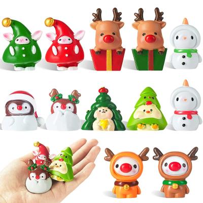 claus snowman fairies deer Xmas christmas crafts figurine thumbnail