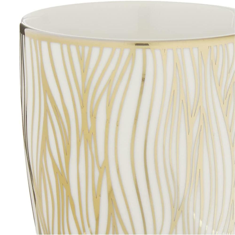 factory custom cheap luxury ceramic coffee gold mug picture 4