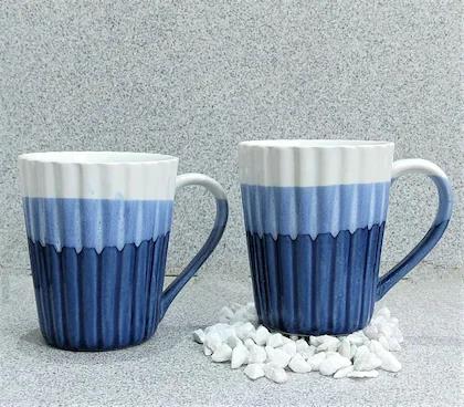 glazed ceramic mug