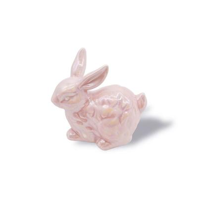 mascot crafts ceramic gift rabbit figurine home decoration thumbnail