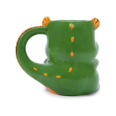 Ceramic Animal Green Dragon Mug picture 3