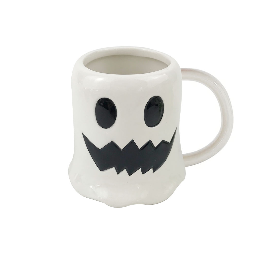 Halloween Pottery Ceramic Ghost Coffee Mug