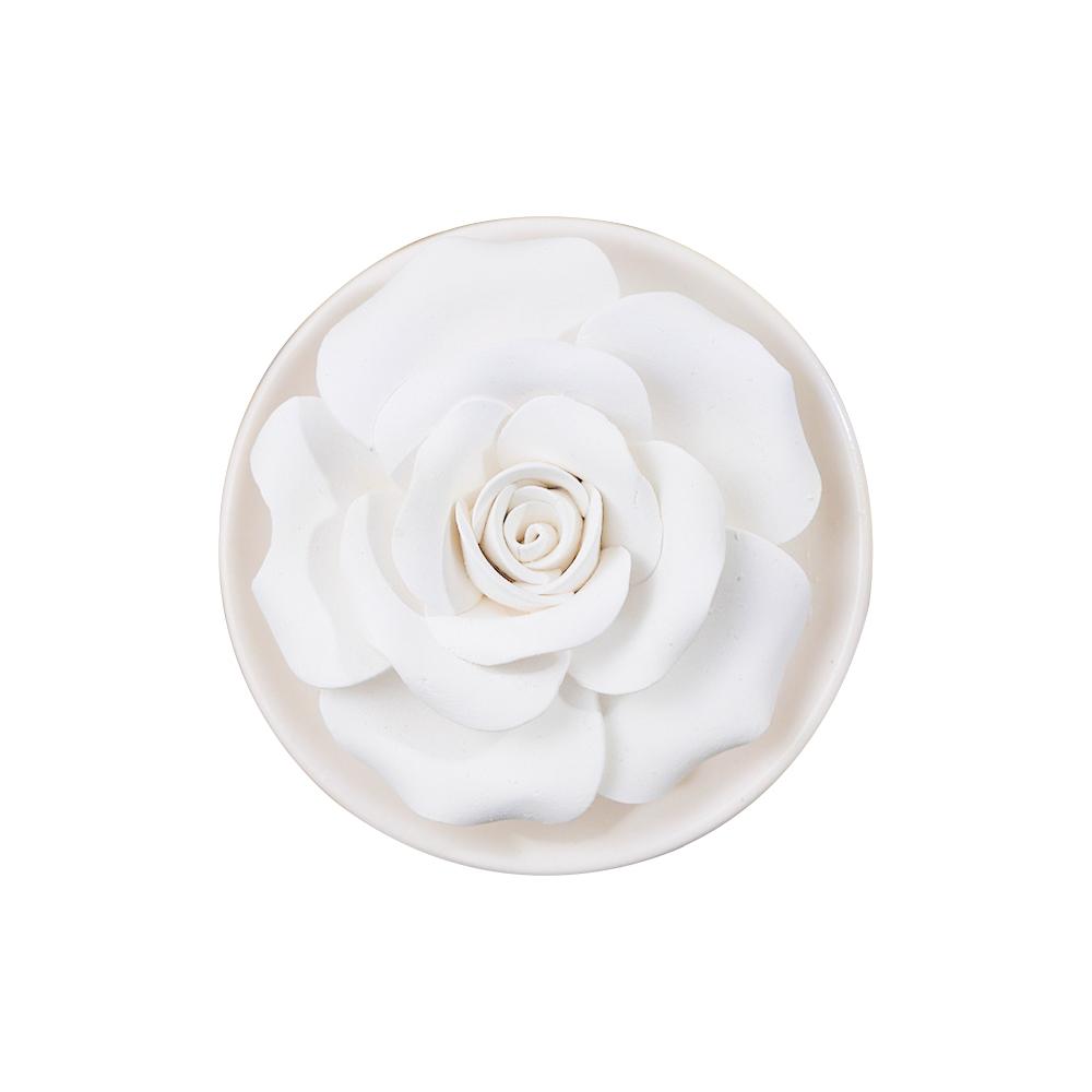 ceramic essential oil aroma flower air freshener diffuser picture 2