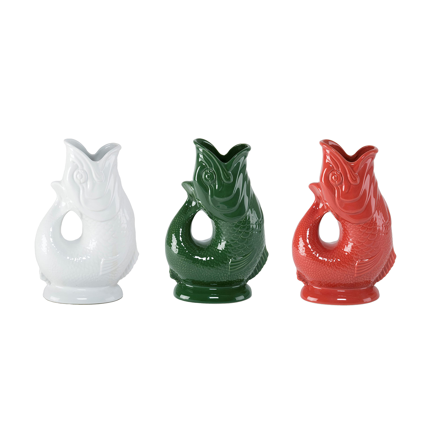 Ceramic Fish Shape Flower Vase