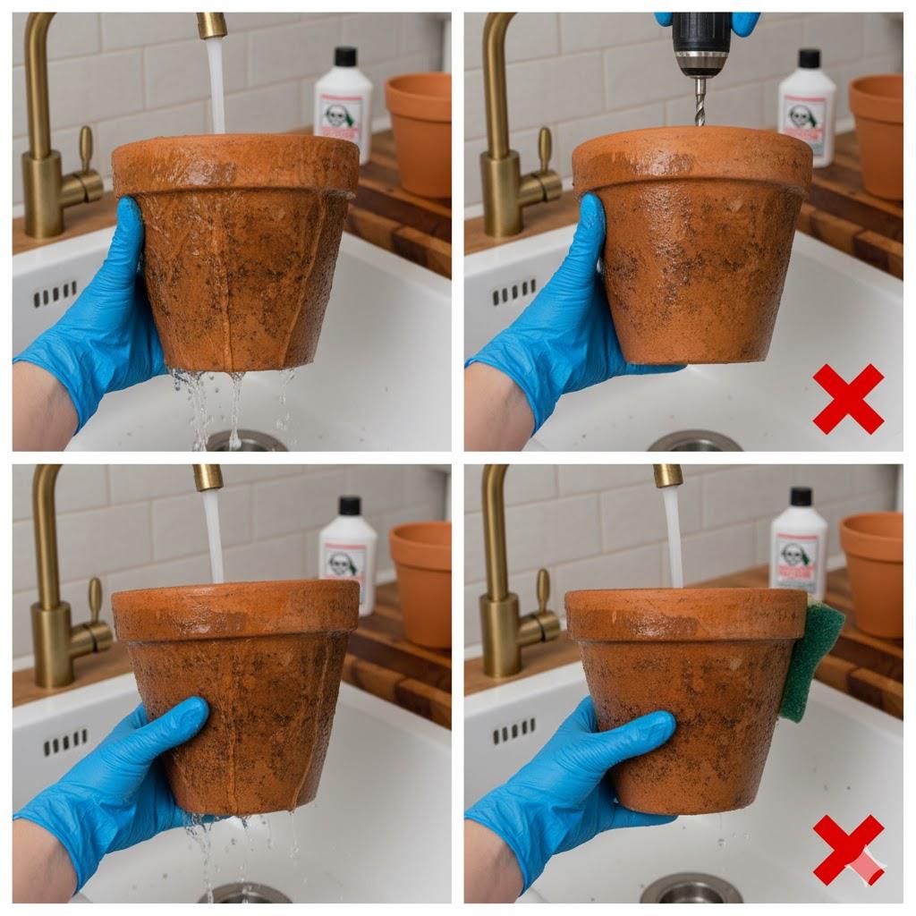 Rinse to Prime the Clay Surface