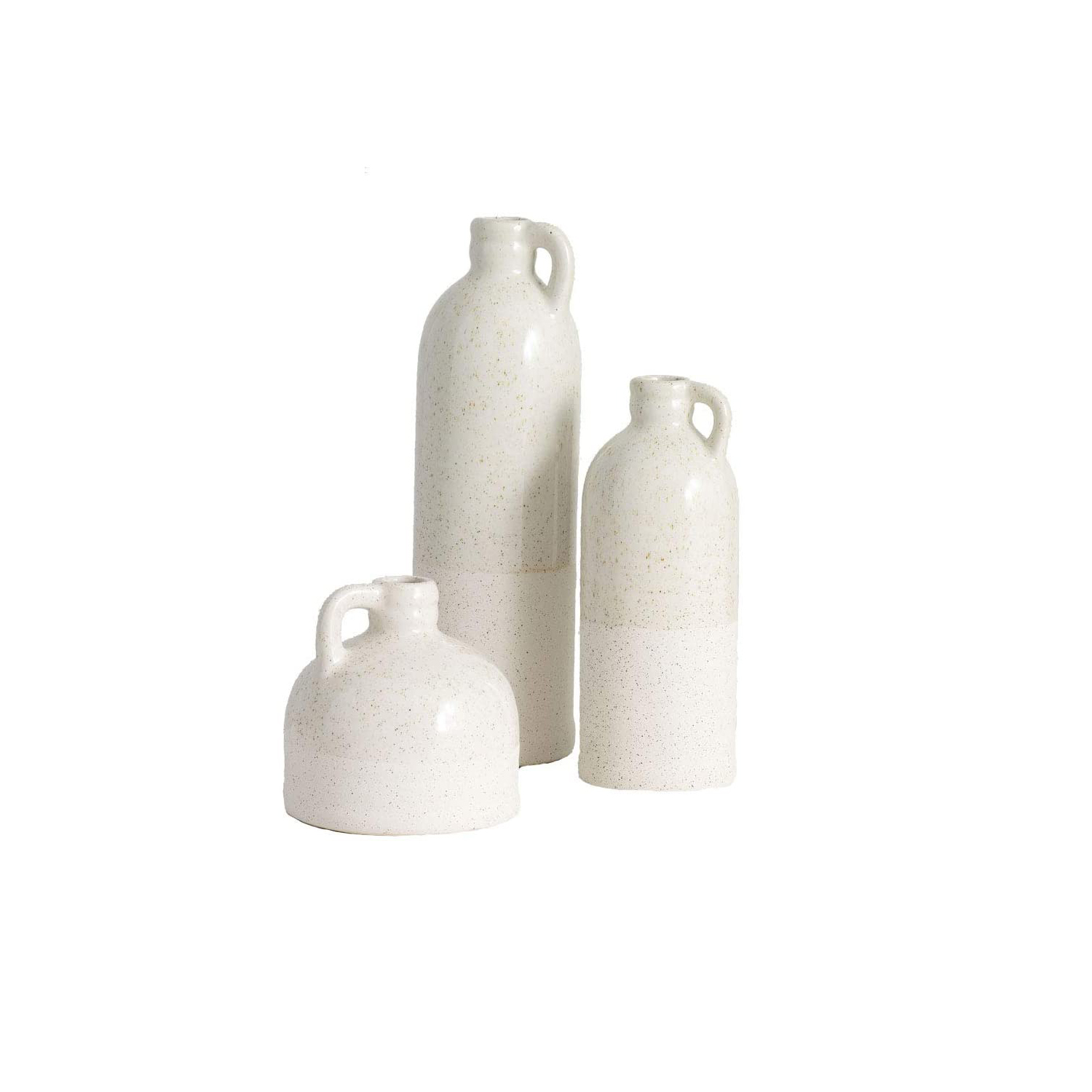 Rustic Farmhouse Office Ceramic Porcelain Jug Flower Vases For Home Decor