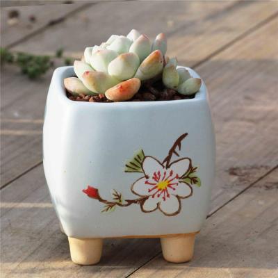 japanese style primrose ceramic planter plant flower pot picture 2