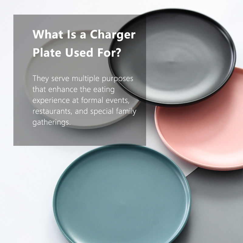 What Is a Charger Plate Used For?