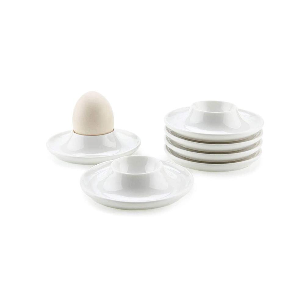 Novelty Ceramic Egg Cup Plate Eggcup Holder
