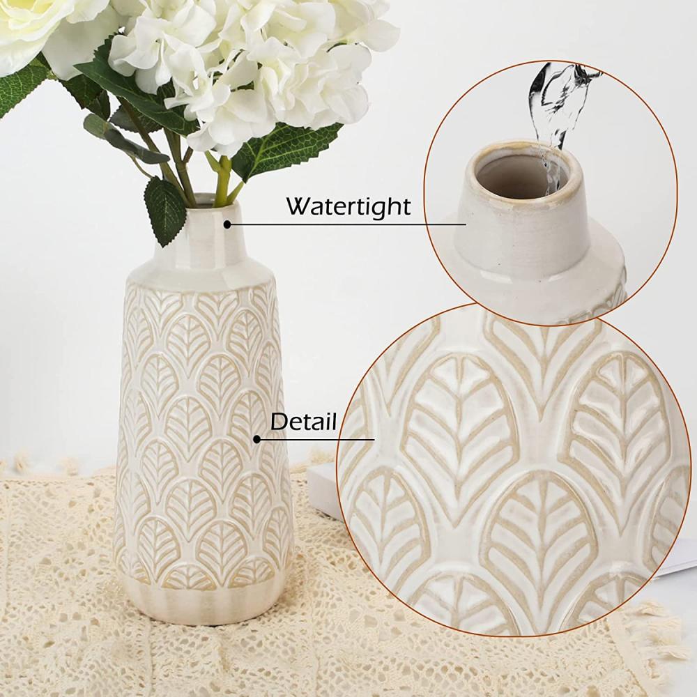 online bulk wholesale peacock ceramic stoneware daffodil vase picture 4