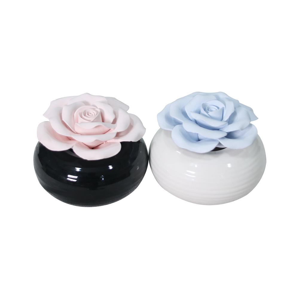 Flower Home Ceramic Fragrance Aroma Oil Diffuser