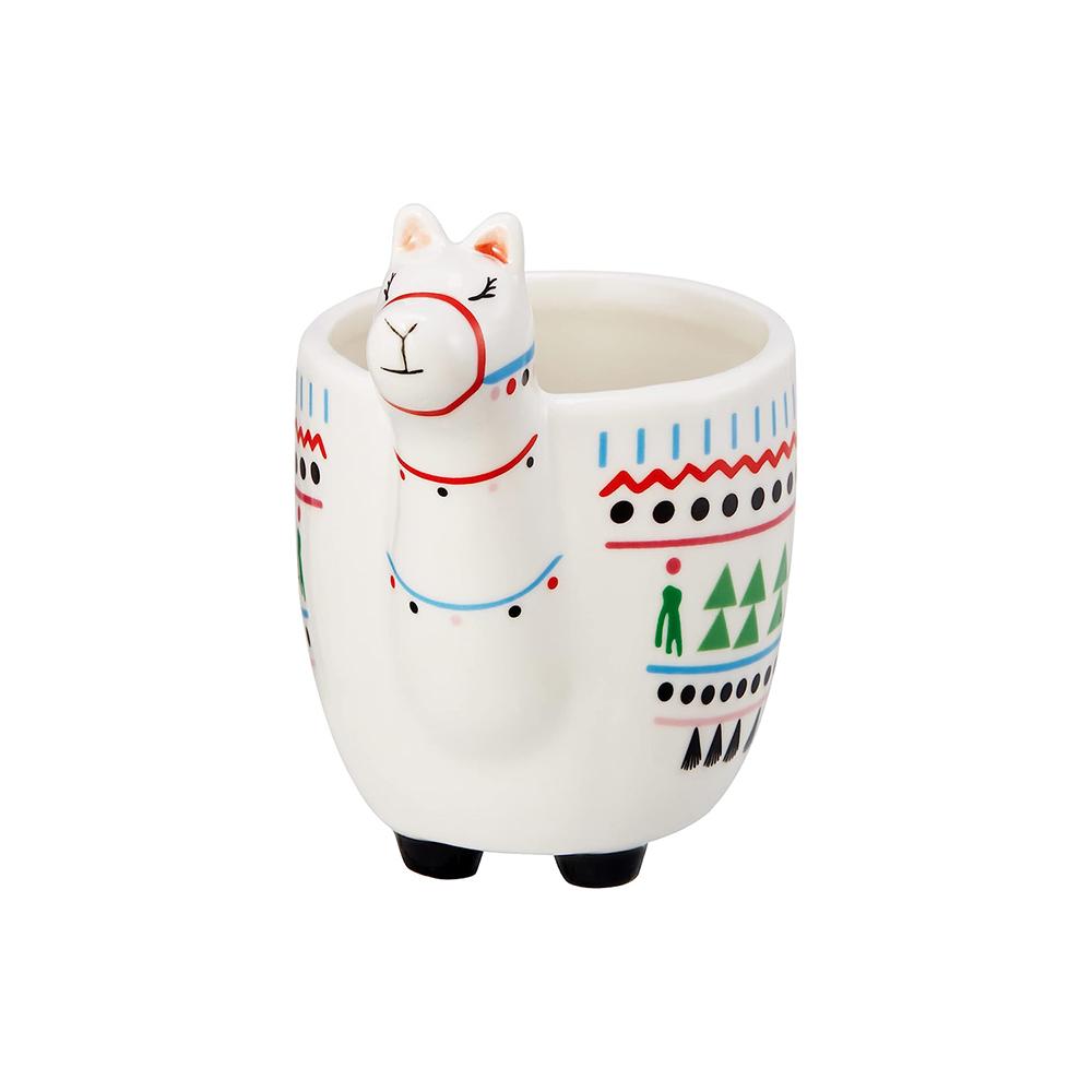 Ceramic Hand Painted Animal Cute Llama Mug