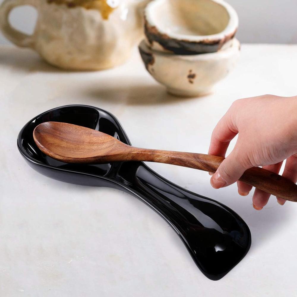 pottery ceramic spoon stand holder picture 3