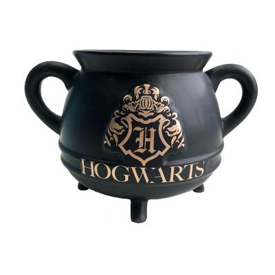 Black Witches Brew Ceramic Cauldron Coffee Mug picture 1