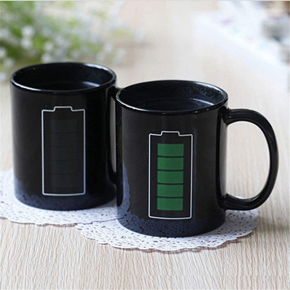 magic heat color changing ceramic coffee cup mug picture 2