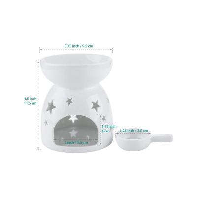 Ceramic Tealight Candle Holder Essential Aroma Diffuser picture 5