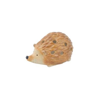 cute animal hedgehog shape ceramic pen pencil holder picture 4