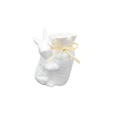 easter 3d rabbit bunny animal ceramic vase thumbnail