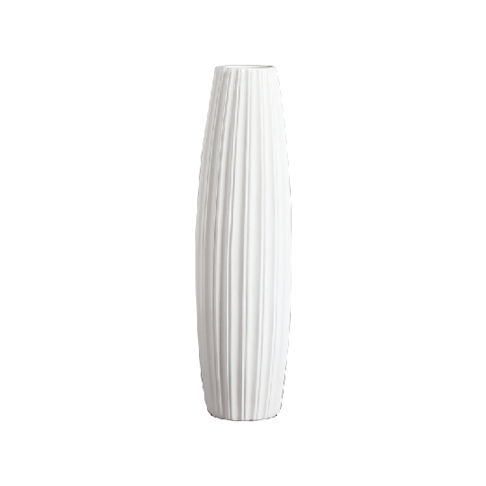 Hotels Tall White Large Outdoor Outside Ceramic Porcelain Floor Flower Vase