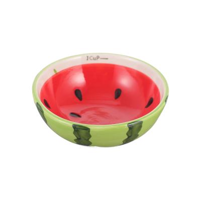 Ceramic Watermelon Serving Bowl picture 1