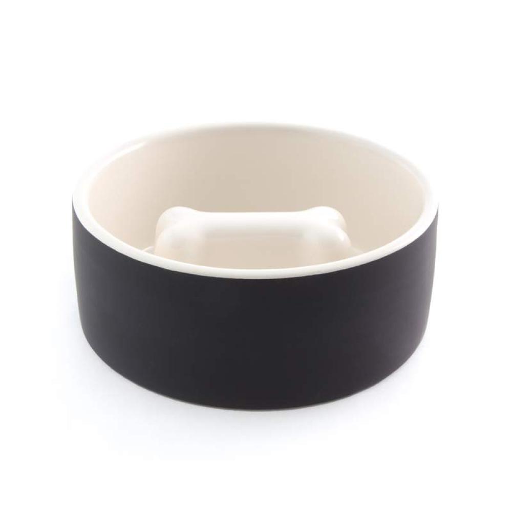 Cheap Ceramic Food Slow Eating Cats Dogs Bowl