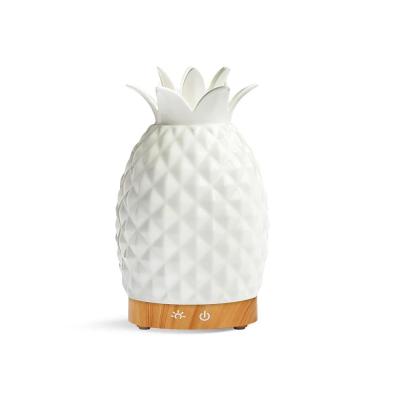 Ornaments Ultrasonic Essential Oil Diffuser Ceramics Pineapple Humidifiers picture 1