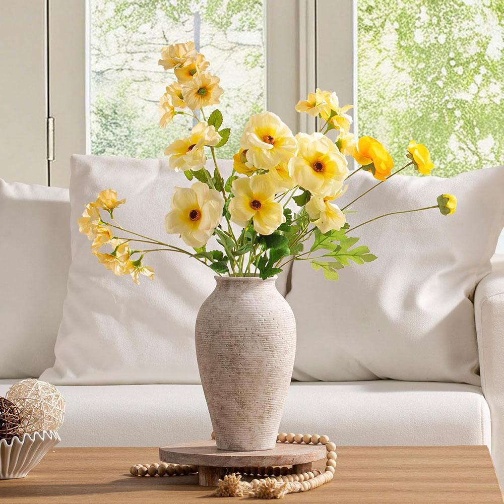 도매 세라믹 농가풍 빈티지 스타일 돌꽃병