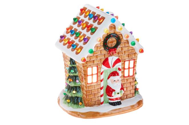 Mini Ceramic Christmas Nostalgic Gingerbread House