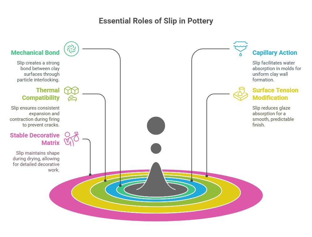 Essential Roles Of Slip In Pottery
