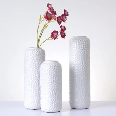 Ceramic Honeycomb hobnail Ceramic Vase For Home Decor picture 3