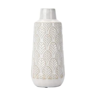 online bulk wholesale peacock ceramic stoneware daffodil vase thumbnail