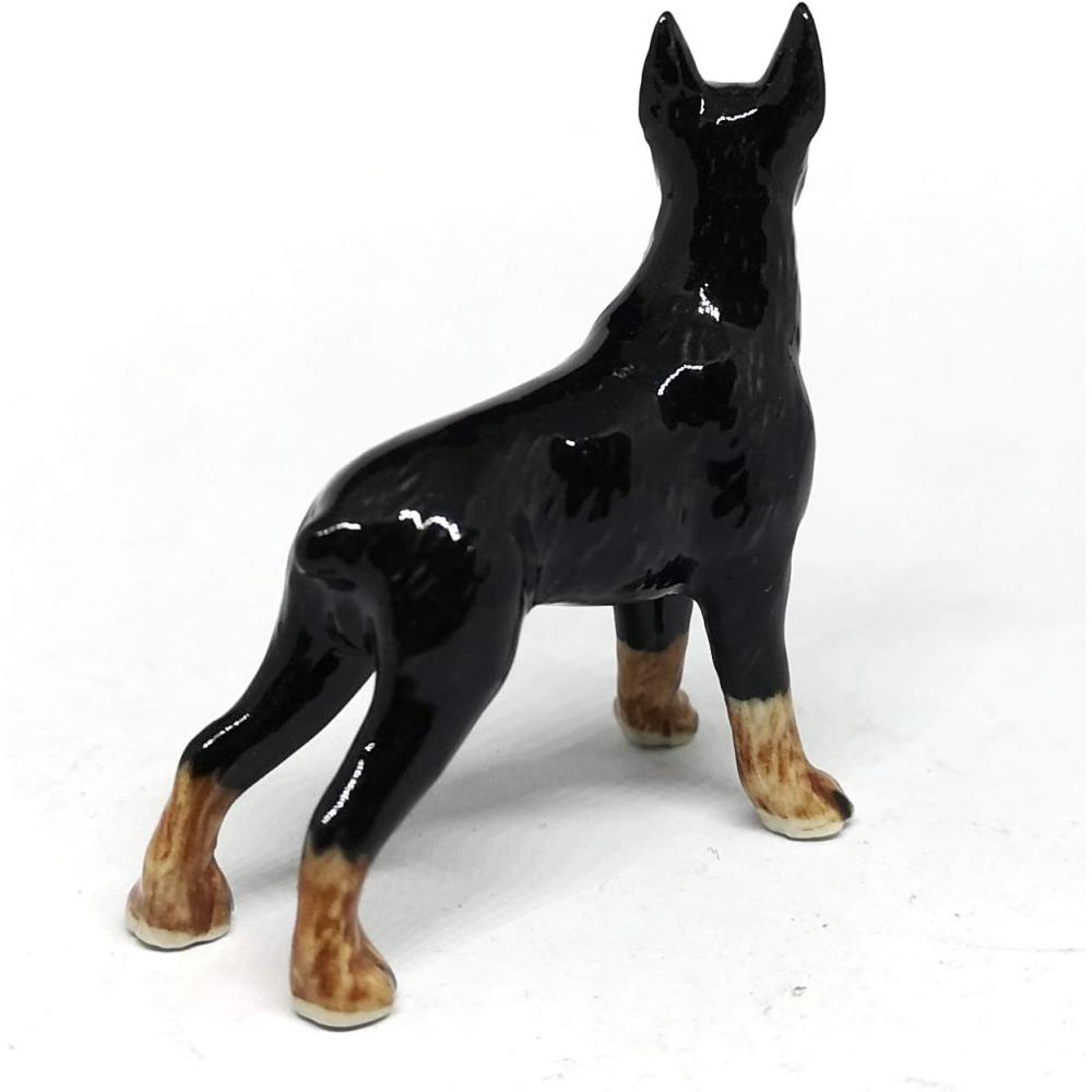 Ceramic Dog Doberman Figurine Statue picture 3
