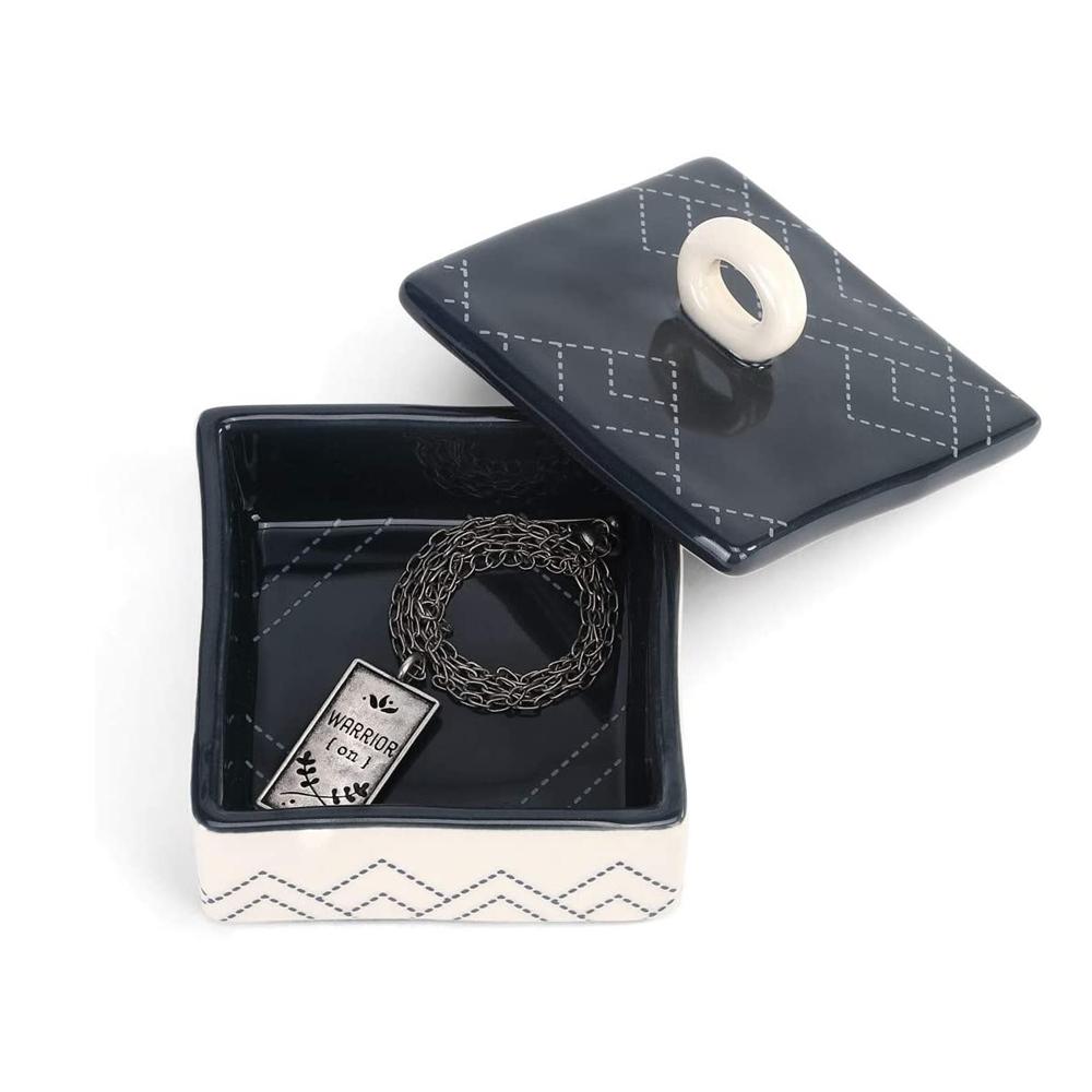 Luxury Small Ceramic Jewelry Storage Ring Gift Box